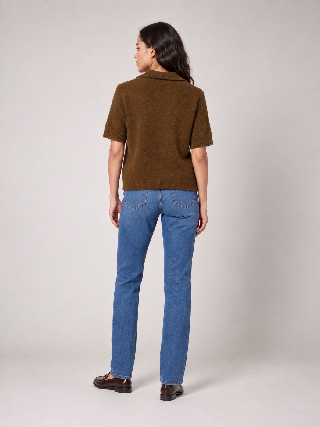 Soft Knit jumper - Camel (2)