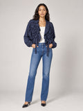 Sculptural Ruched Jacket - Navy