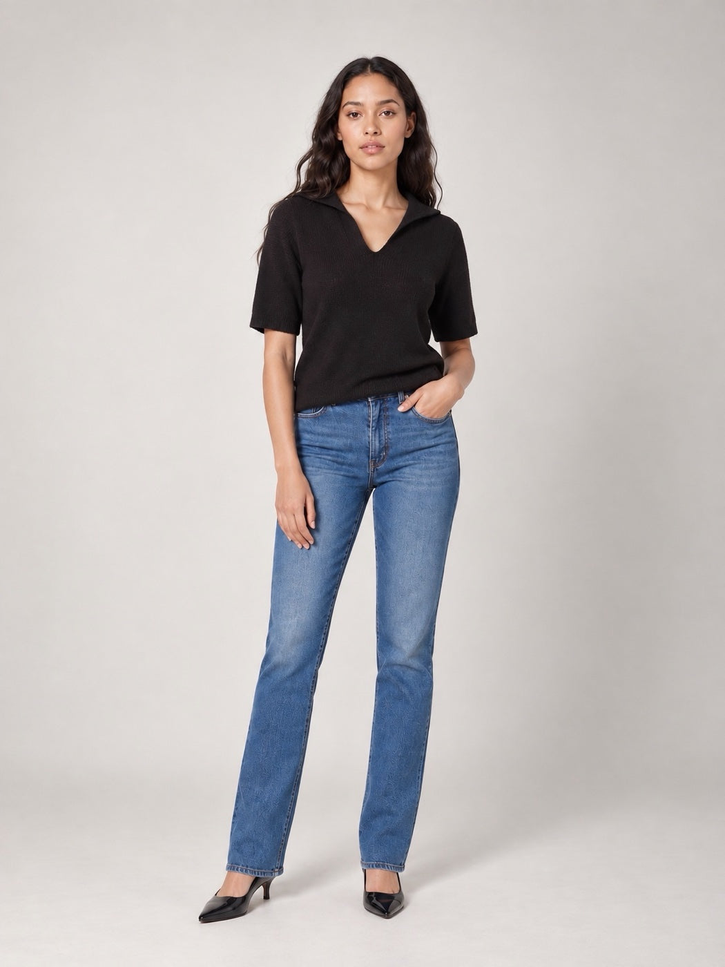 Soft Knit jumper - Black