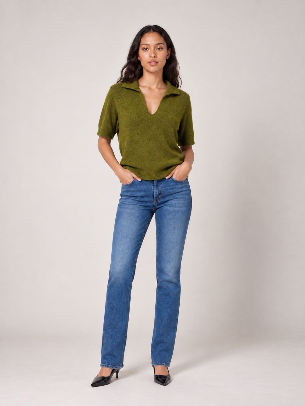 Soft Knit jumper - Pistachio